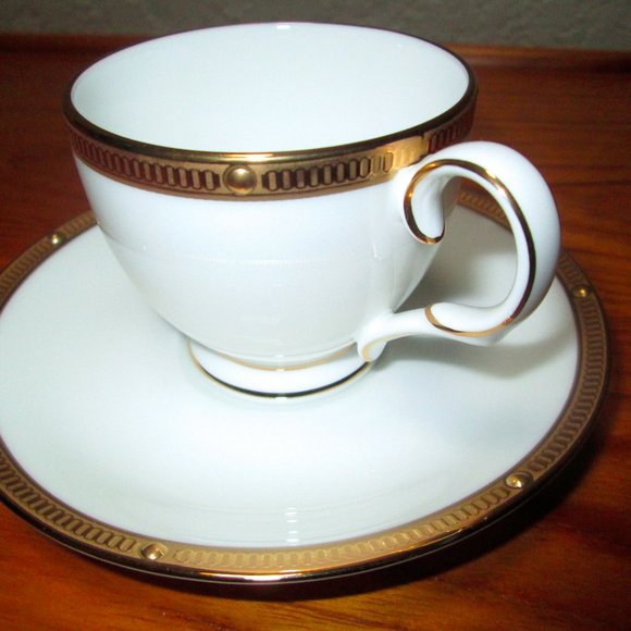 Noritake Other - Noritake 🎁 Rochelle Gold Demitasse and Saucer - N.I.B.